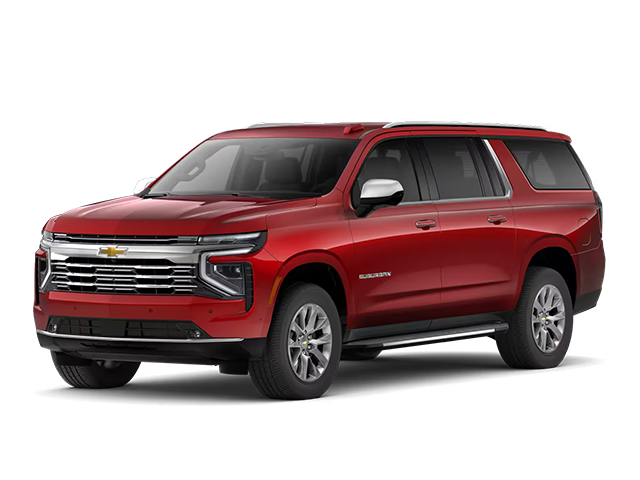 Photo view of 2027 Chevrolet Suburban in Red
