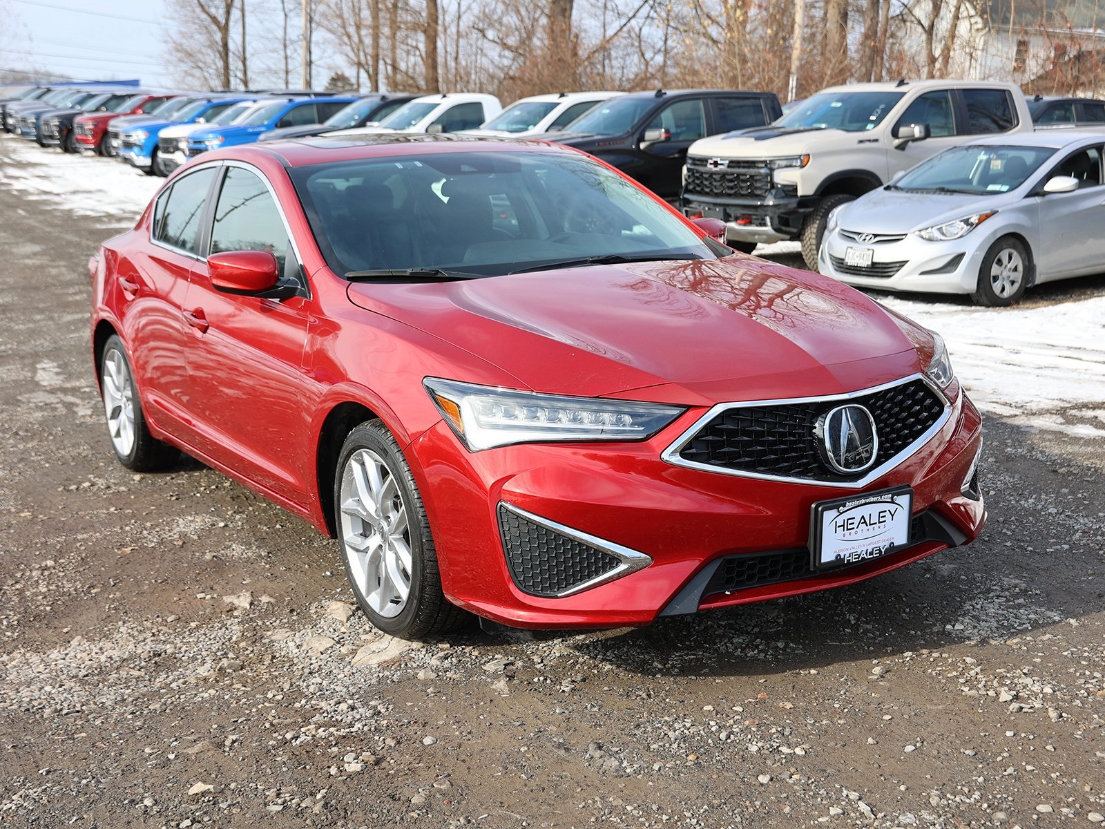 Photo view of 2021 Acura ILX in Red