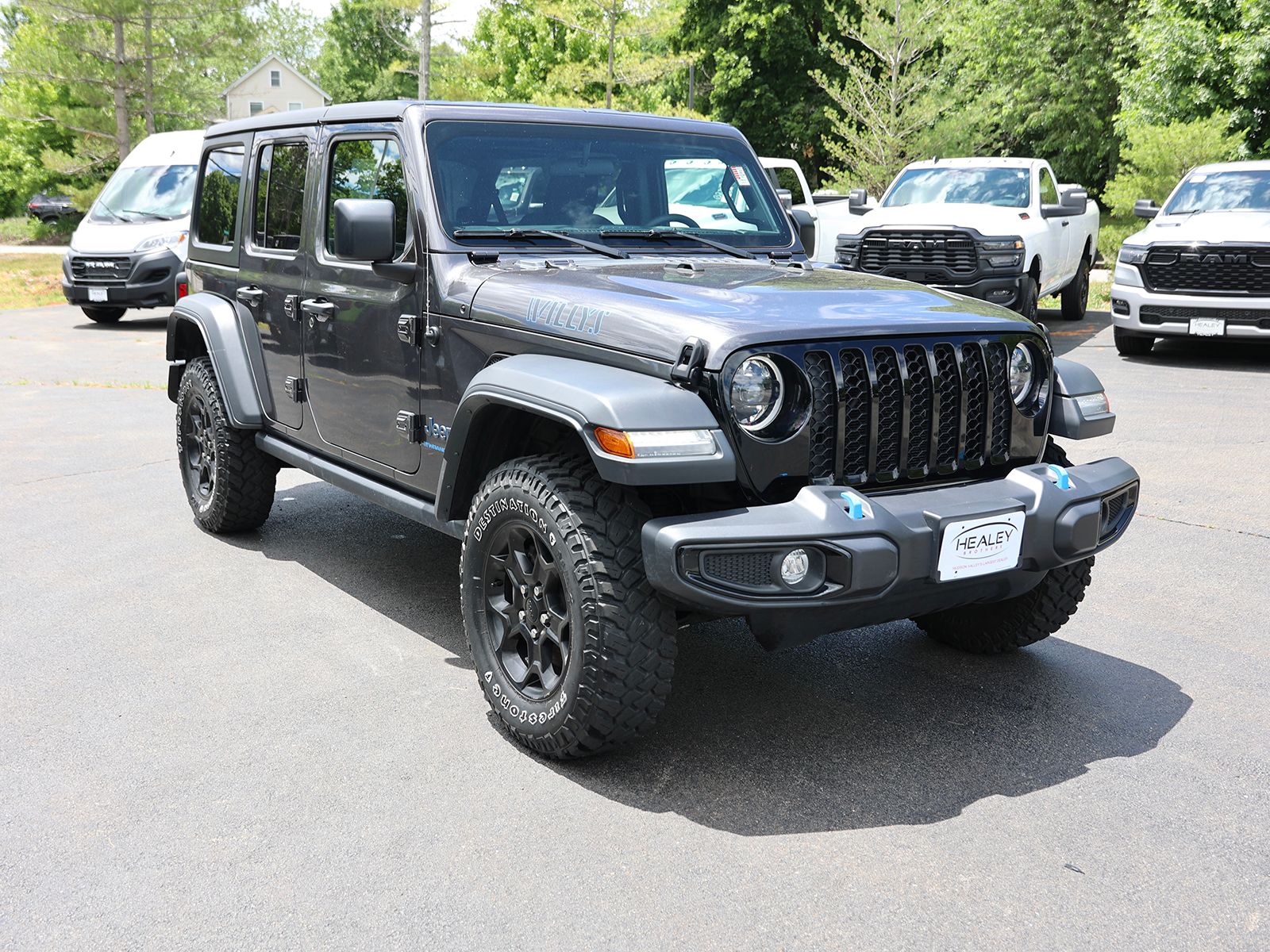 Photo view of 2023 Jeep Wrangler 4xe in Gray