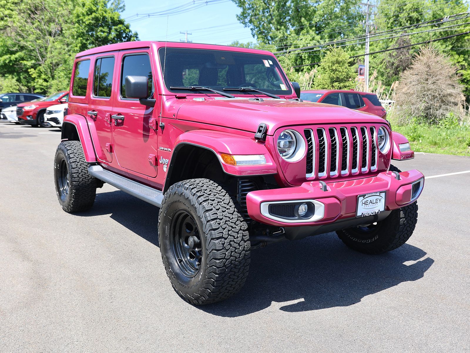 Photo view of 2021 Jeep Wrangler 4xe in Red