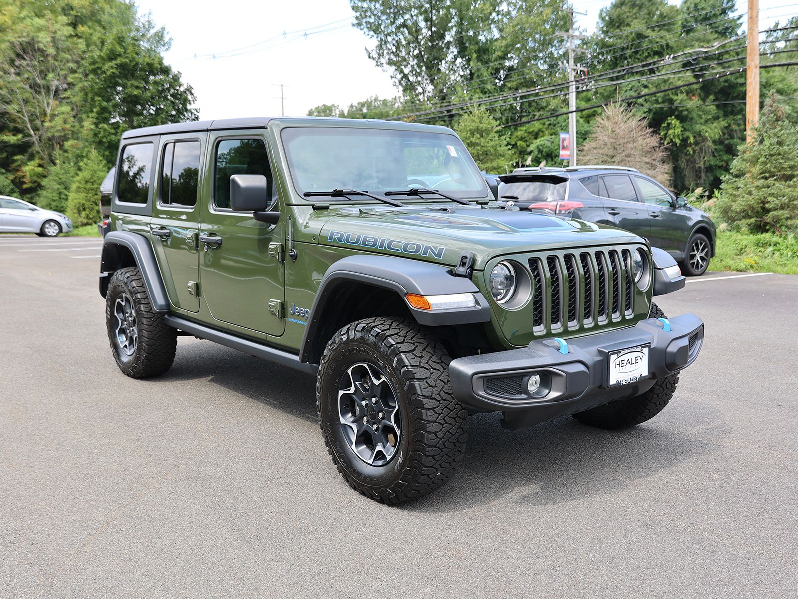 Photo view of 2023 Jeep Wrangler 4xe in Green