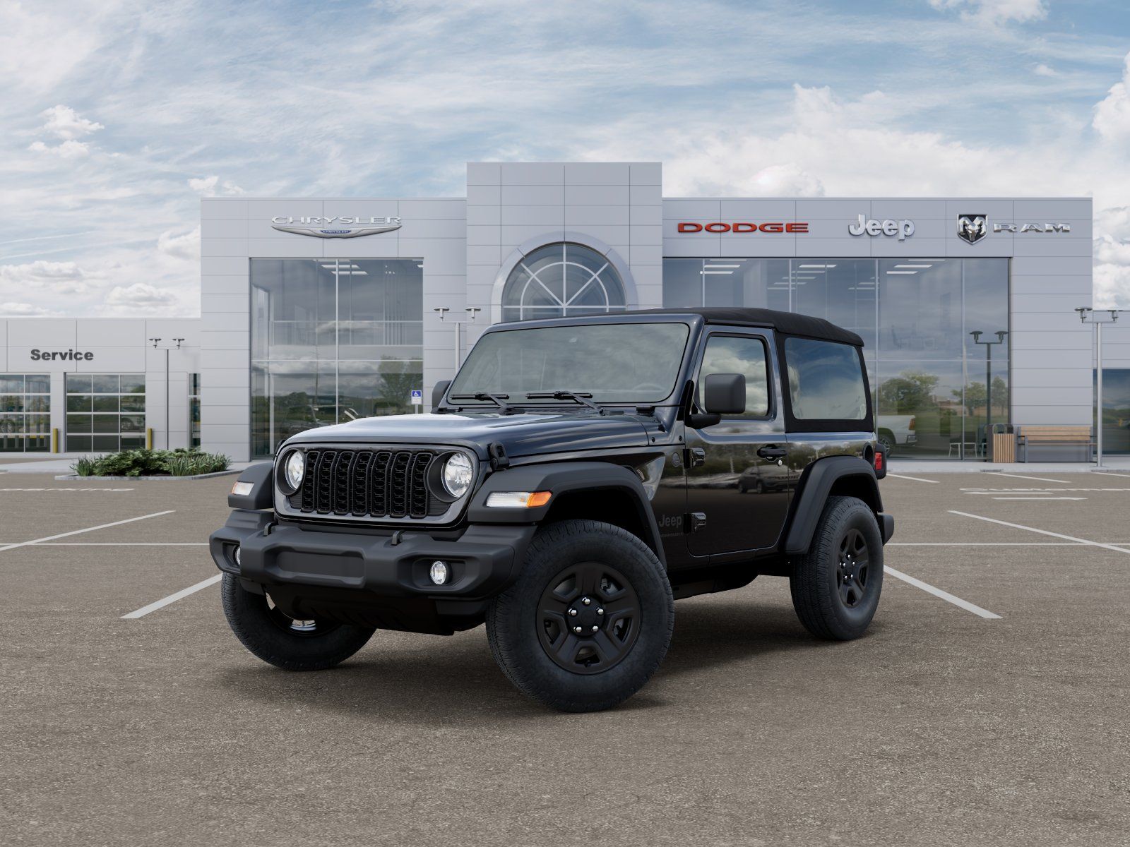 Photo view of 2026 Jeep Wrangler in Black