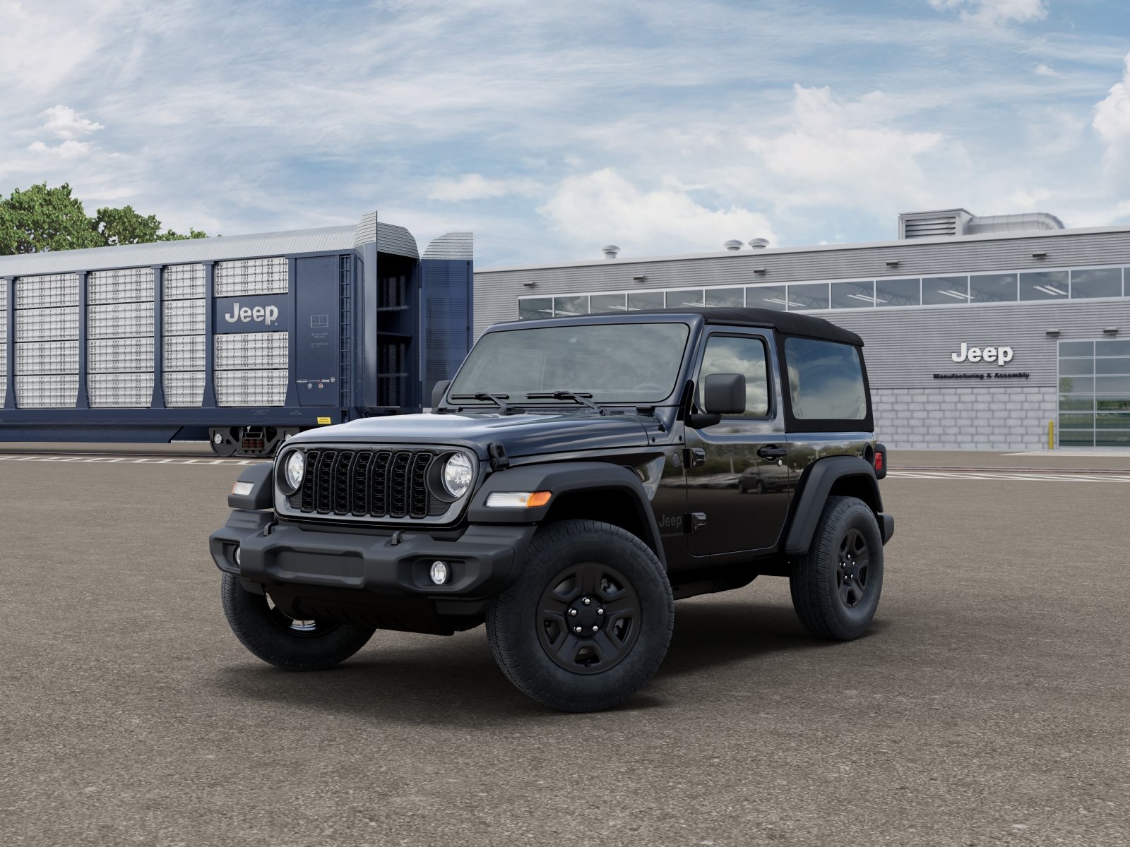 Photo view of 2026 Jeep Wrangler in Black