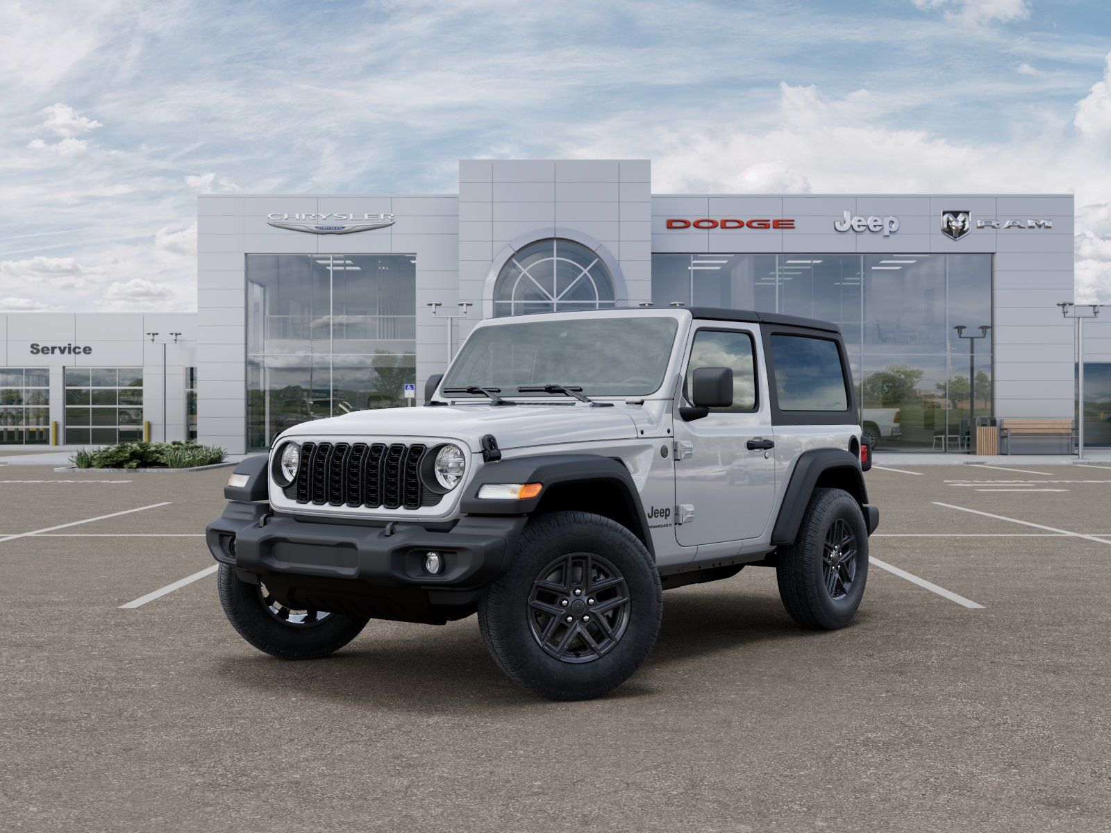Photo view of 2026 Jeep Wrangler in White