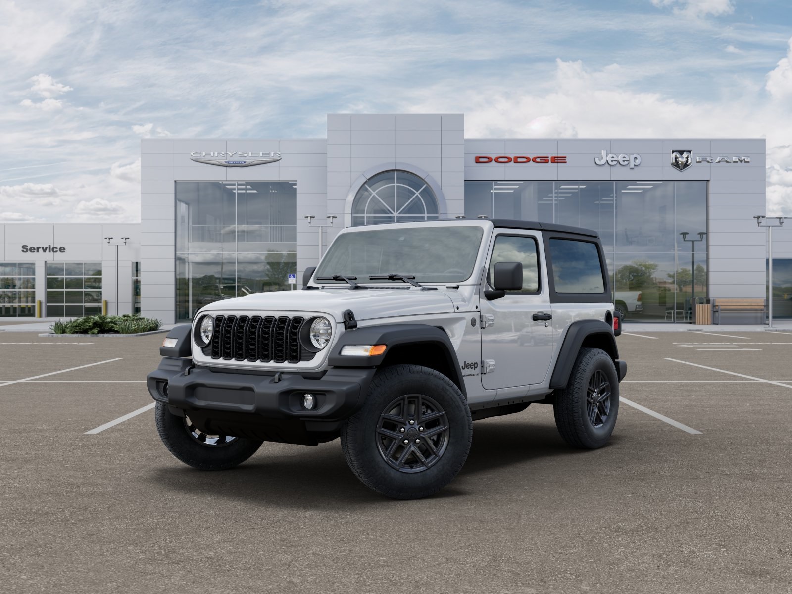Photo view of 2026 Jeep Wrangler in White