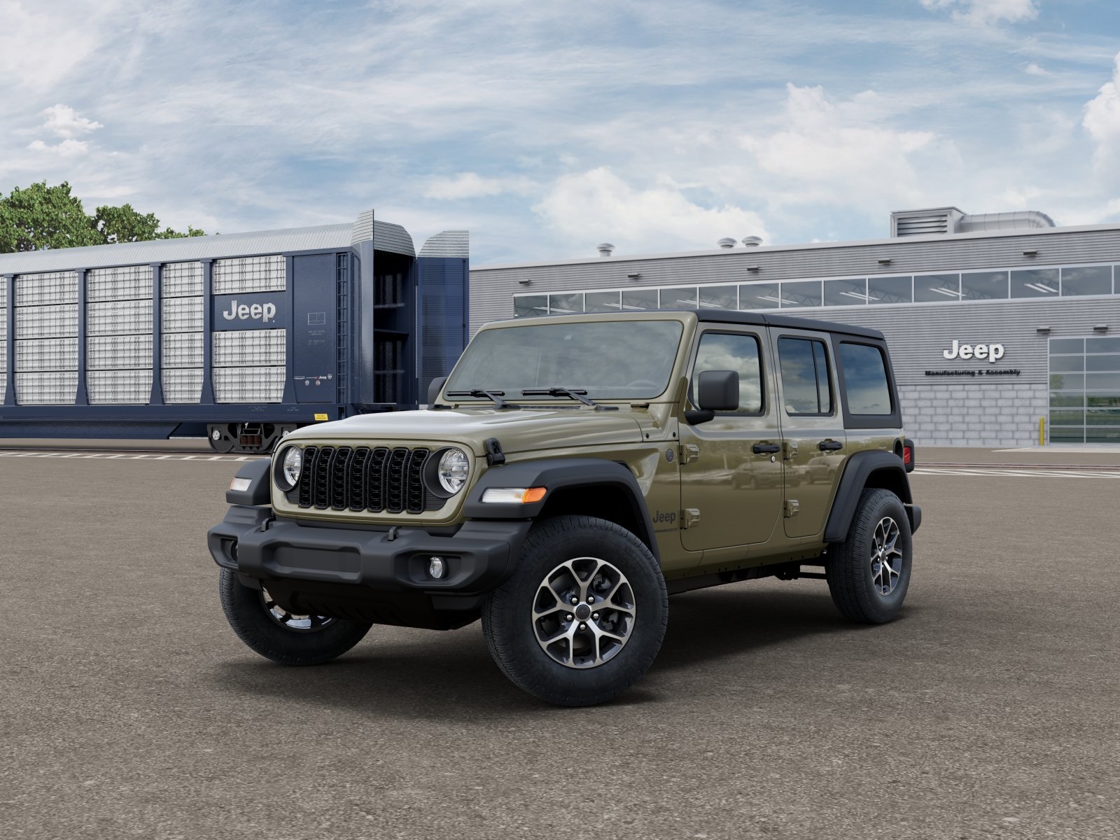Photo view of 2026 Jeep Wrangler in Green