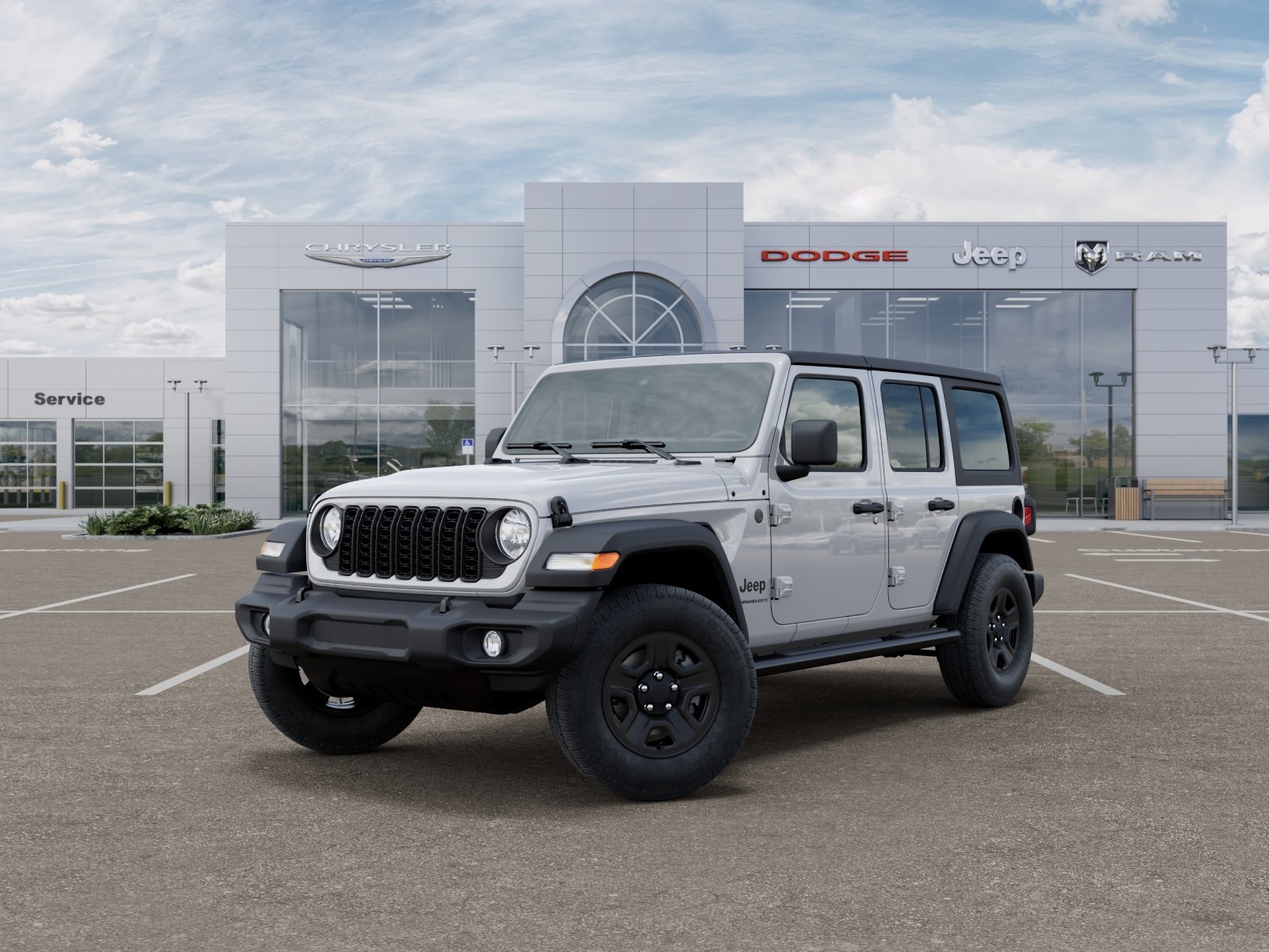 Photo view of 2026 Jeep Wrangler in White