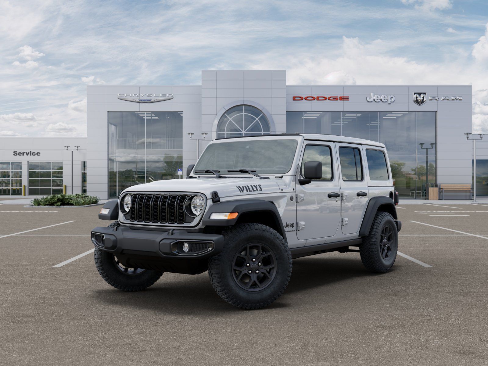 Photo view of 2026 Jeep Wrangler in White