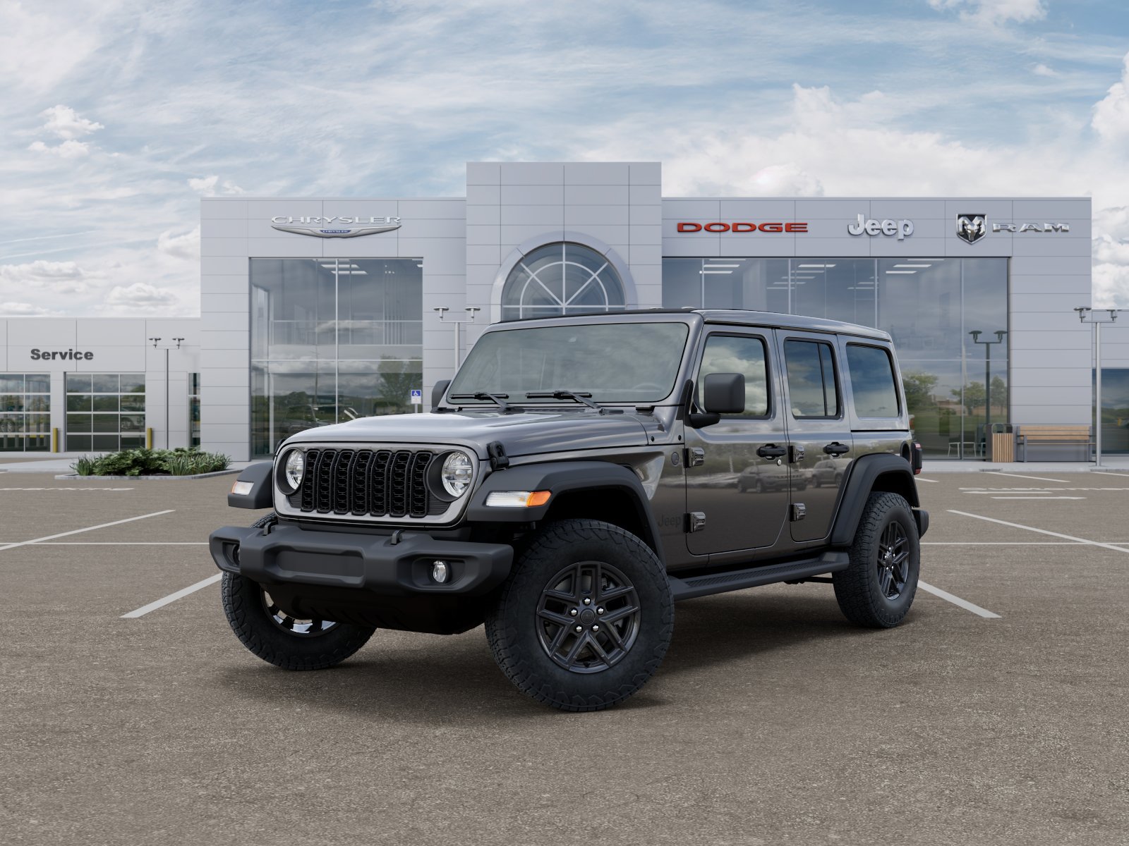 Photo view of 2027 Jeep Wrangler in Gray