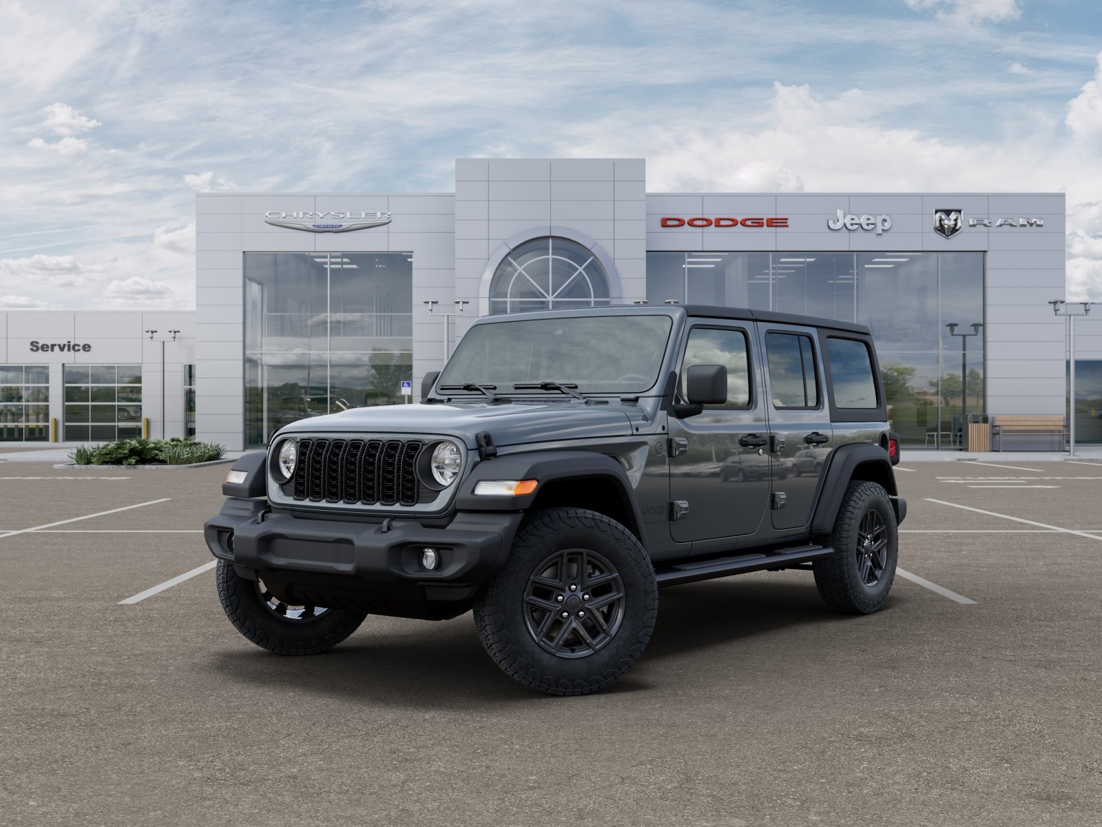 Photo view of 2026 Jeep Wrangler in Gray