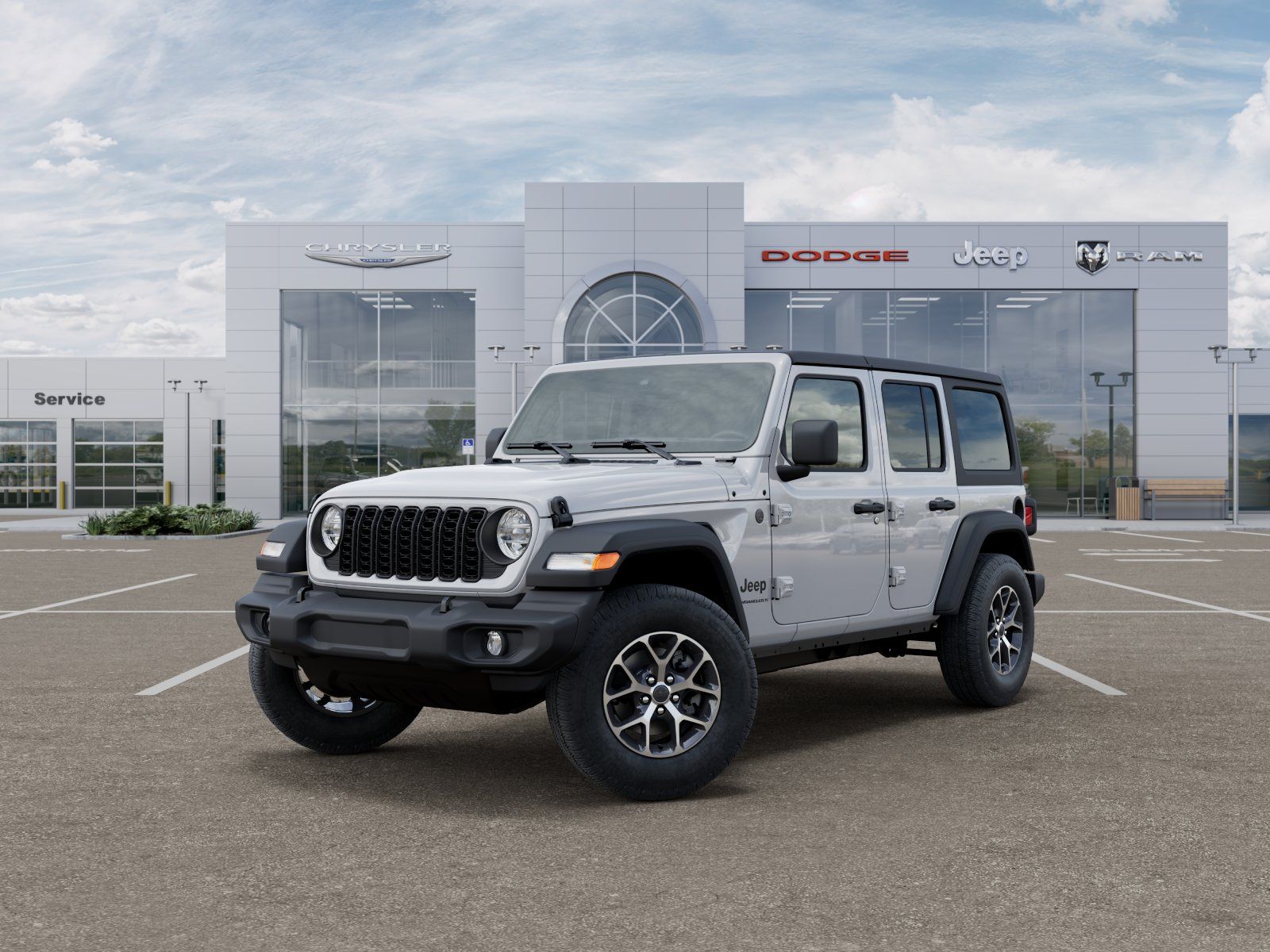 Photo view of 2026 Jeep Wrangler in White