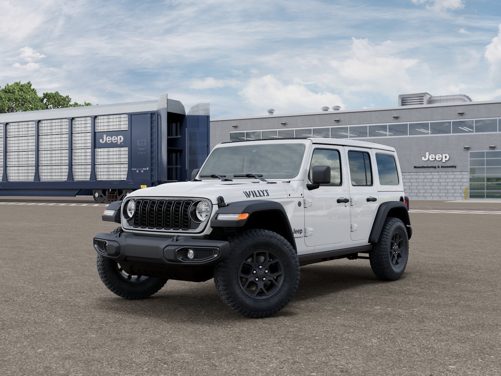 Photo view of 2027 Jeep Wrangler in White