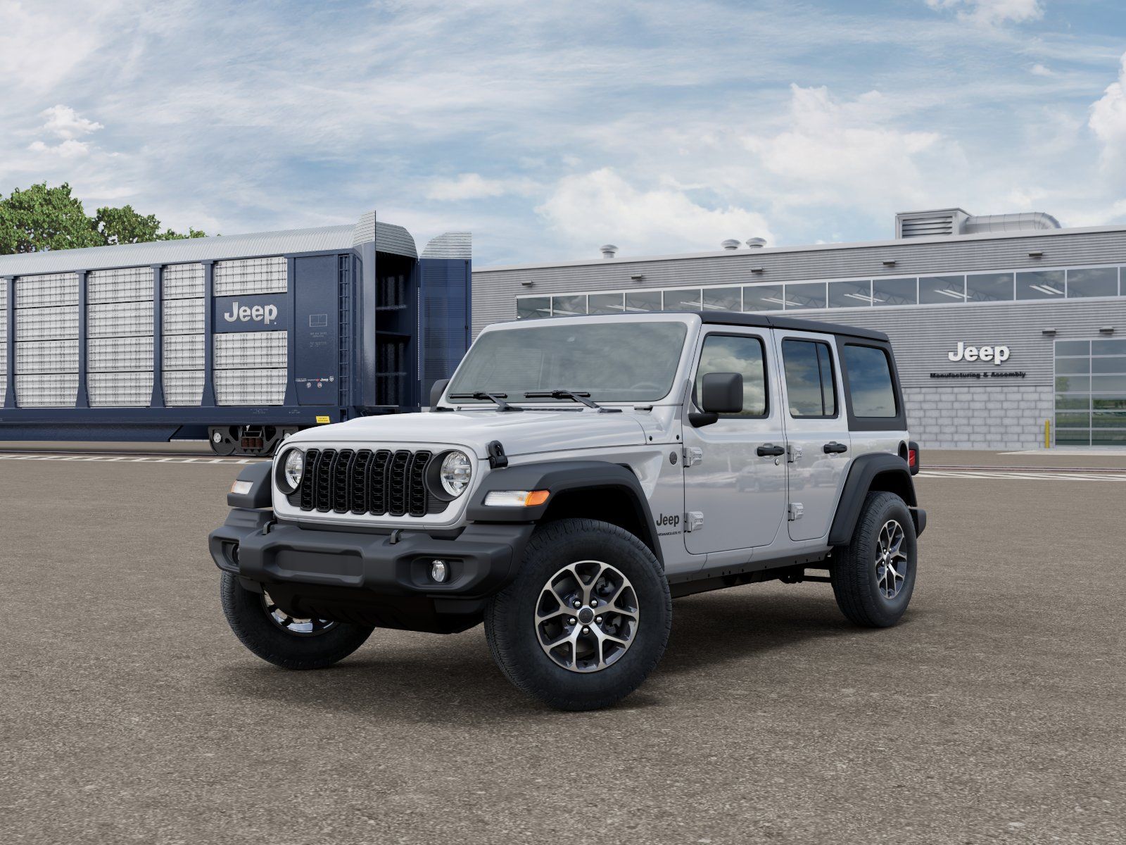Photo view of 2026 Jeep Wrangler in White