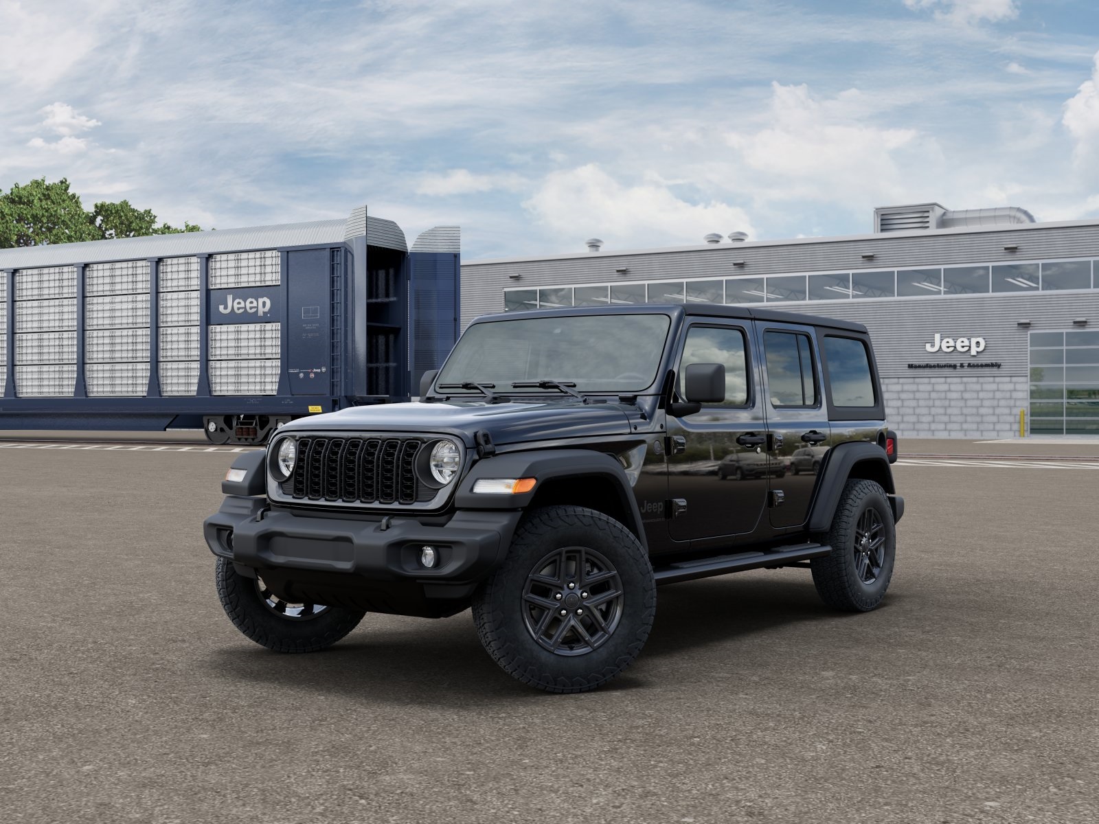 Photo view of 2026 Jeep Wrangler in Black