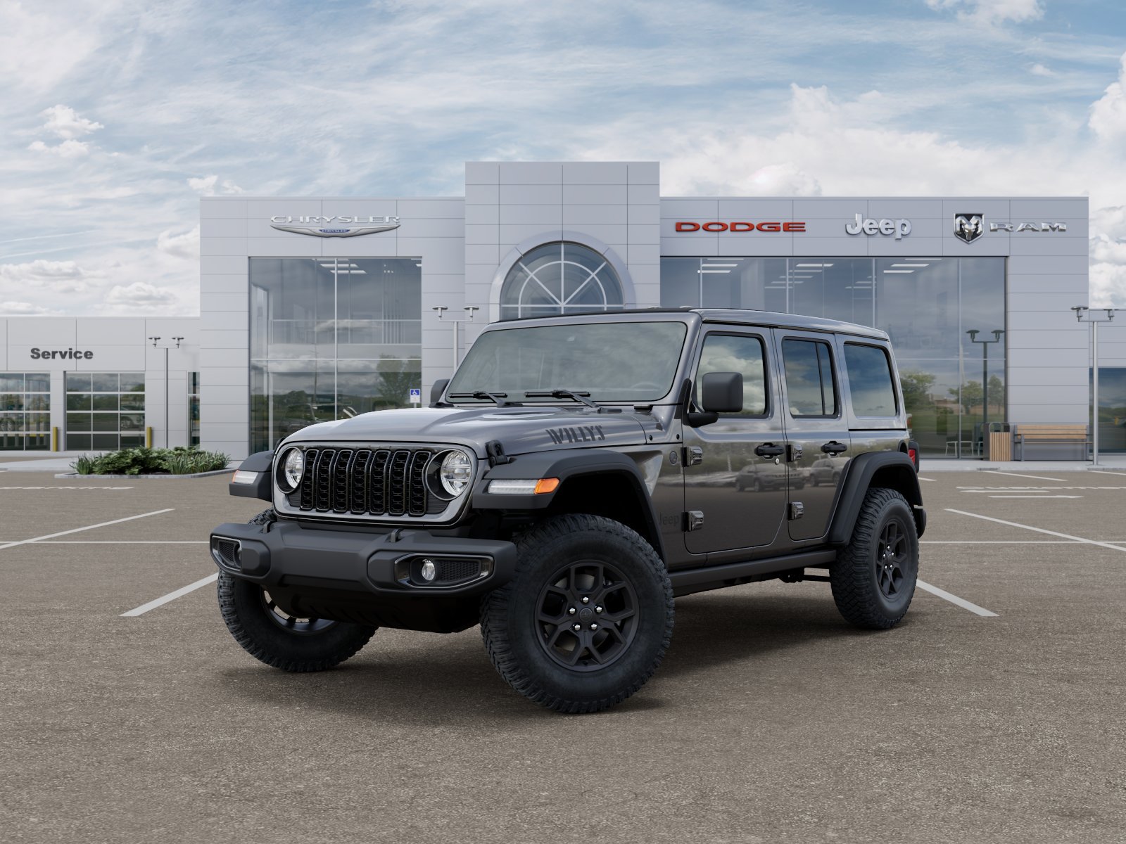 Photo view of 2027 Jeep Wrangler in Gray