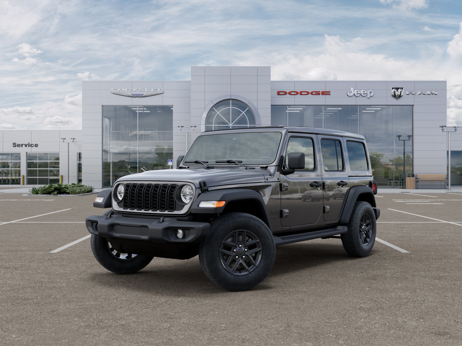 Photo view of 2027 Jeep Wrangler in Gray