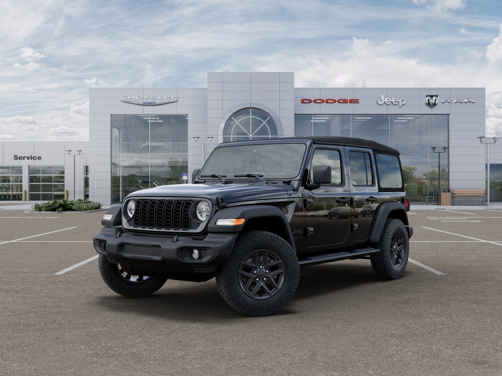 Photo view of 2026 Jeep Wrangler in Black
