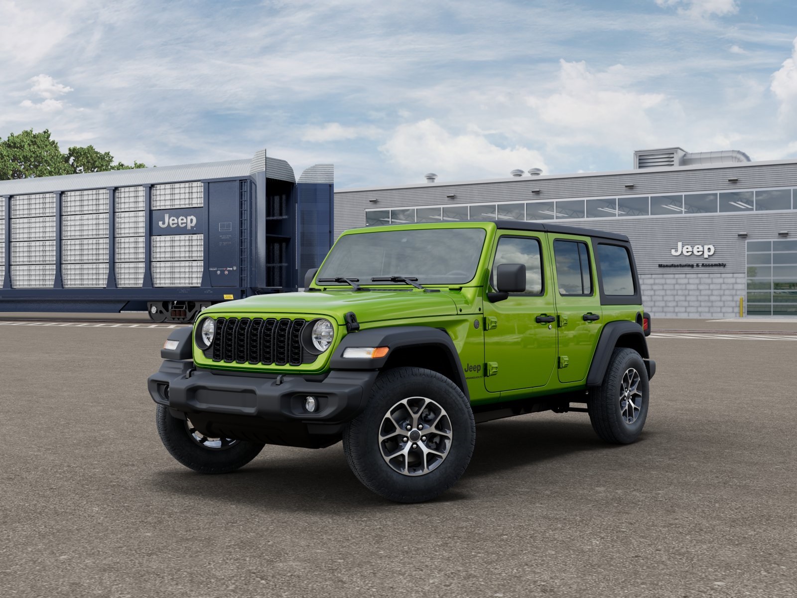 Photo view of 2026 Jeep Wrangler in Green