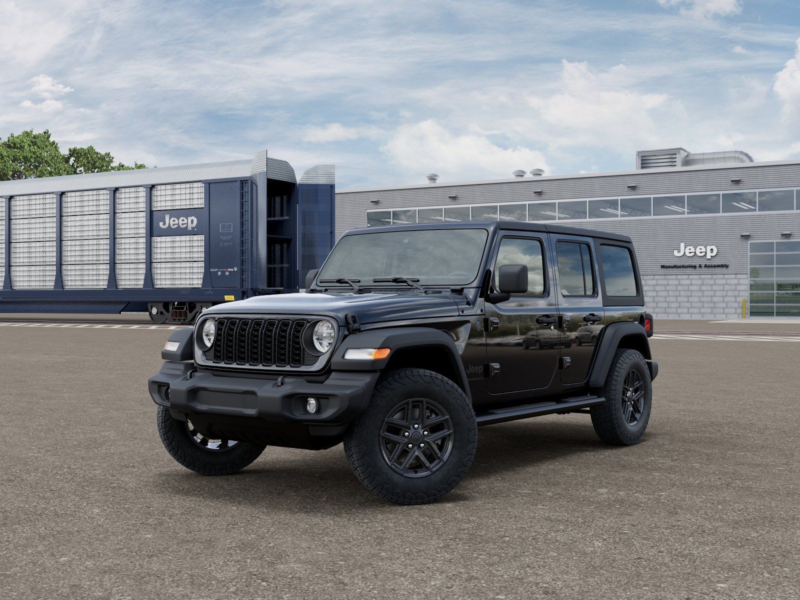 Photo view of 2026 Jeep Wrangler in Black