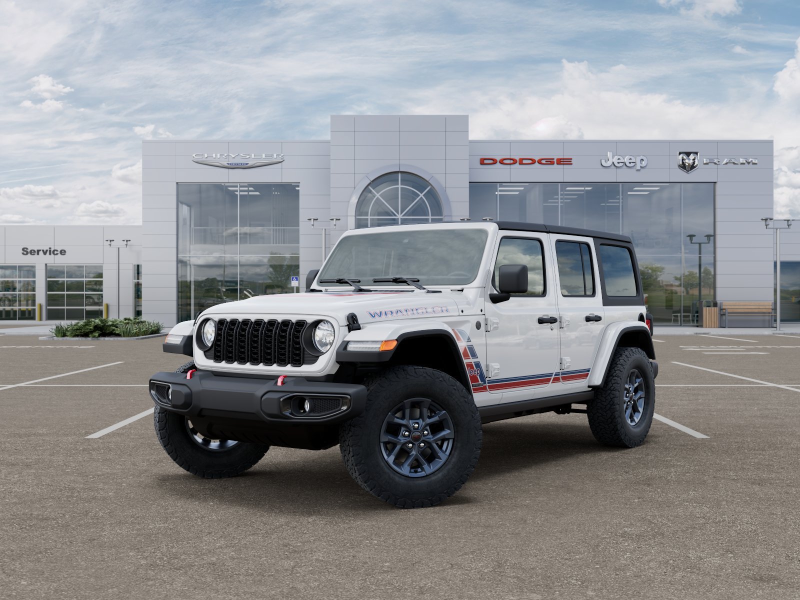 Photo view of 2026 Jeep Wrangler in White