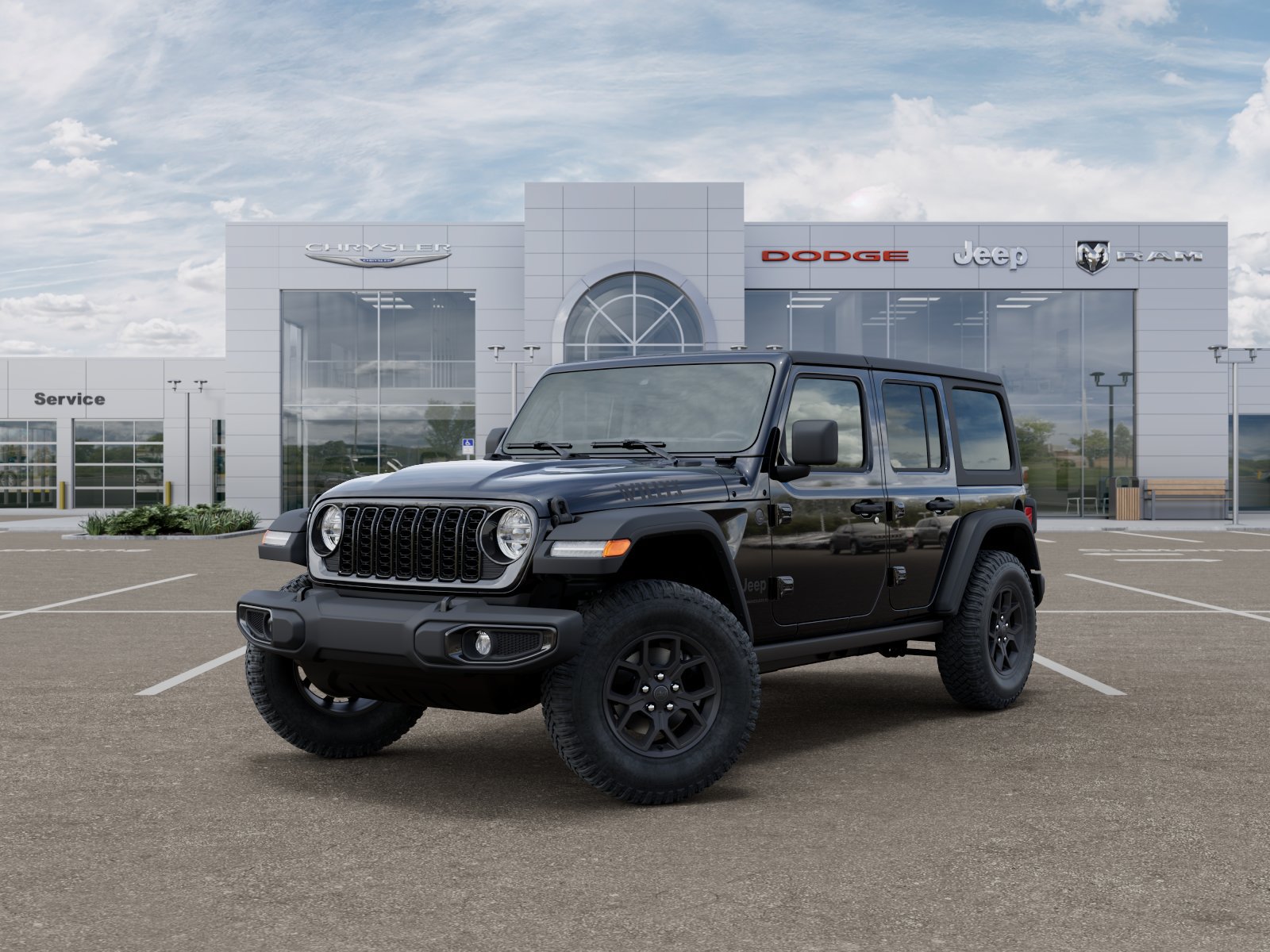 Photo view of 2027 Jeep Wrangler in Black