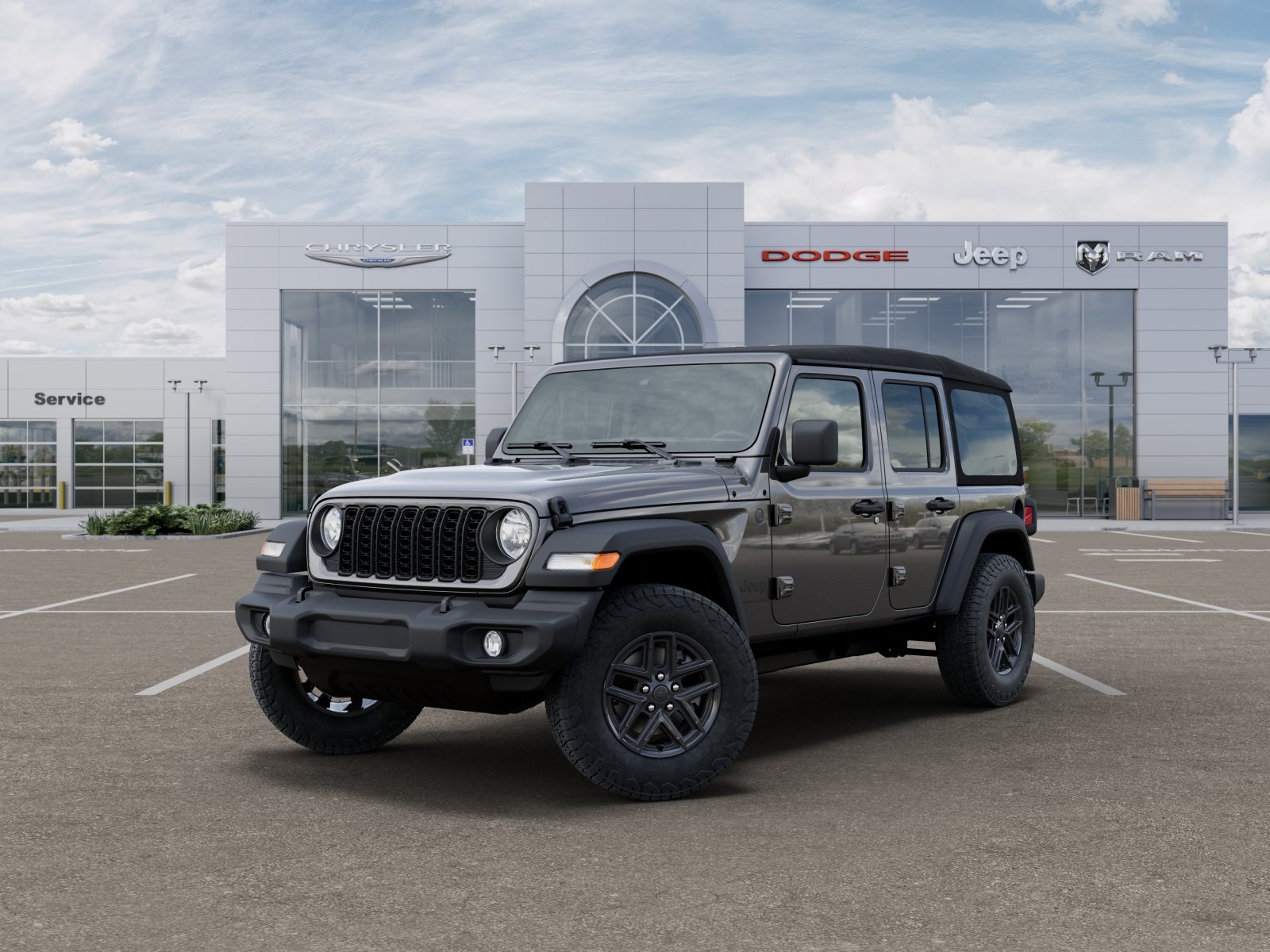Photo view of 2026 Jeep Wrangler in Black