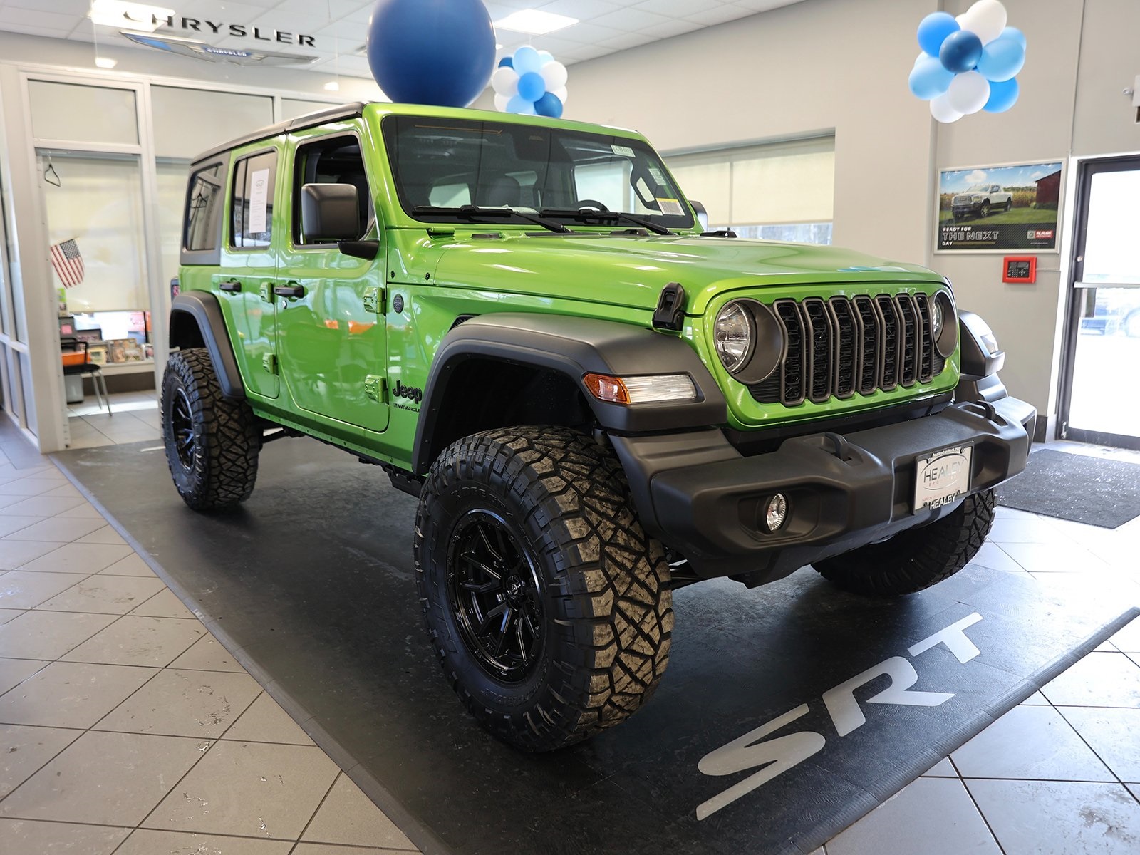 Photo view of 2026 Jeep Wrangler in Green