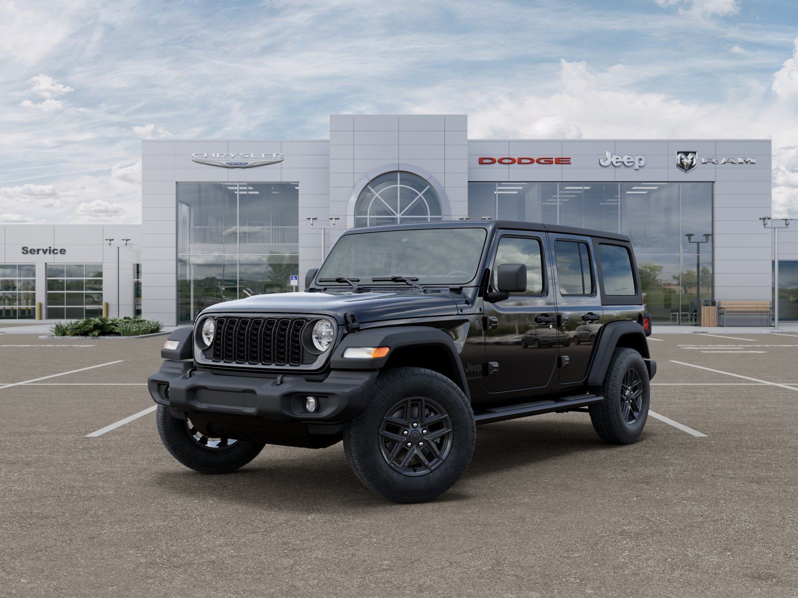 Photo view of 2026 Jeep Wrangler in Black