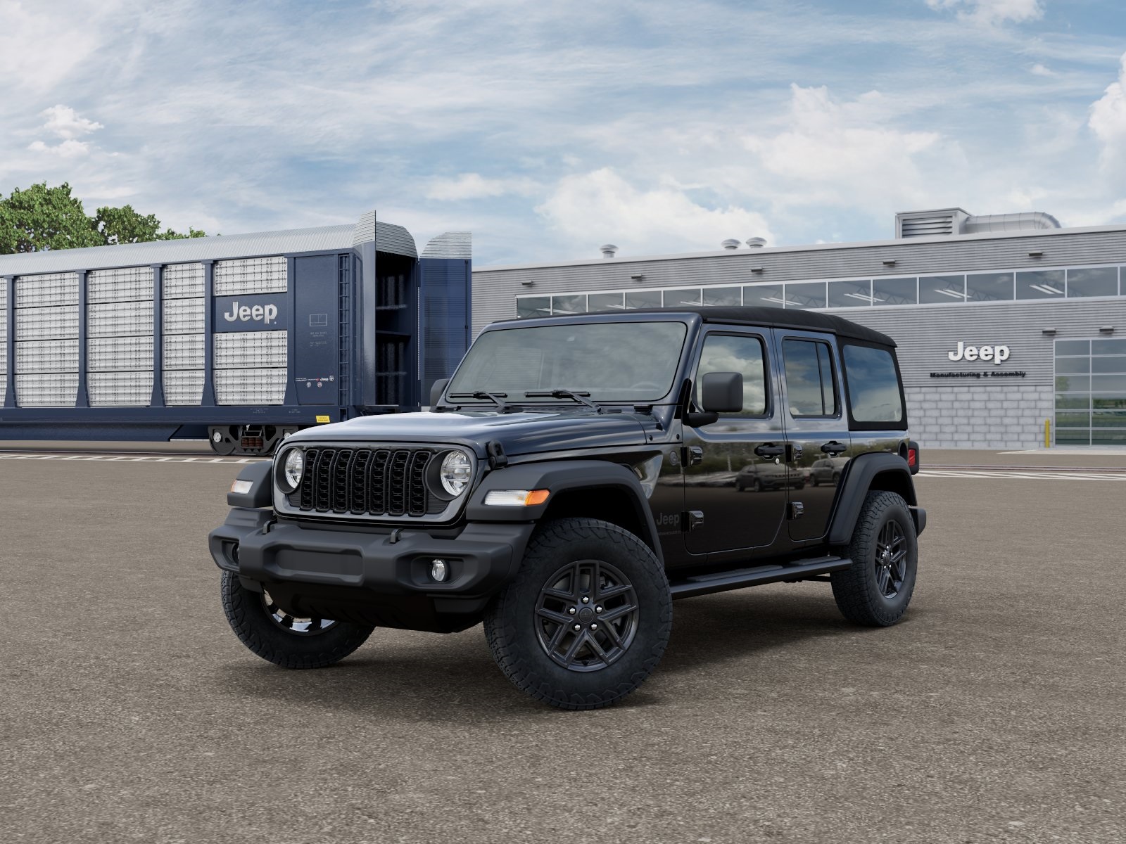 Photo view of 2026 Jeep Wrangler in Black