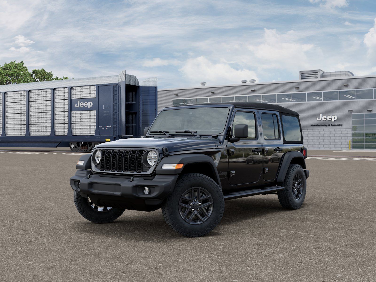 Photo view of 2026 Jeep Wrangler in Black