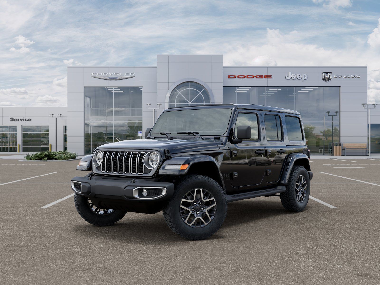 Photo view of 2026 Jeep Wrangler in Black