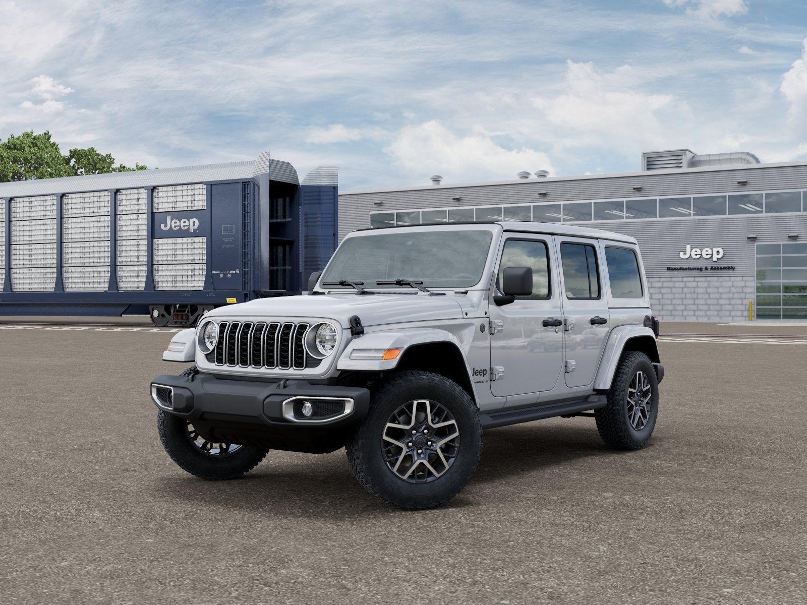 Photo view of 2026 Jeep Wrangler in White