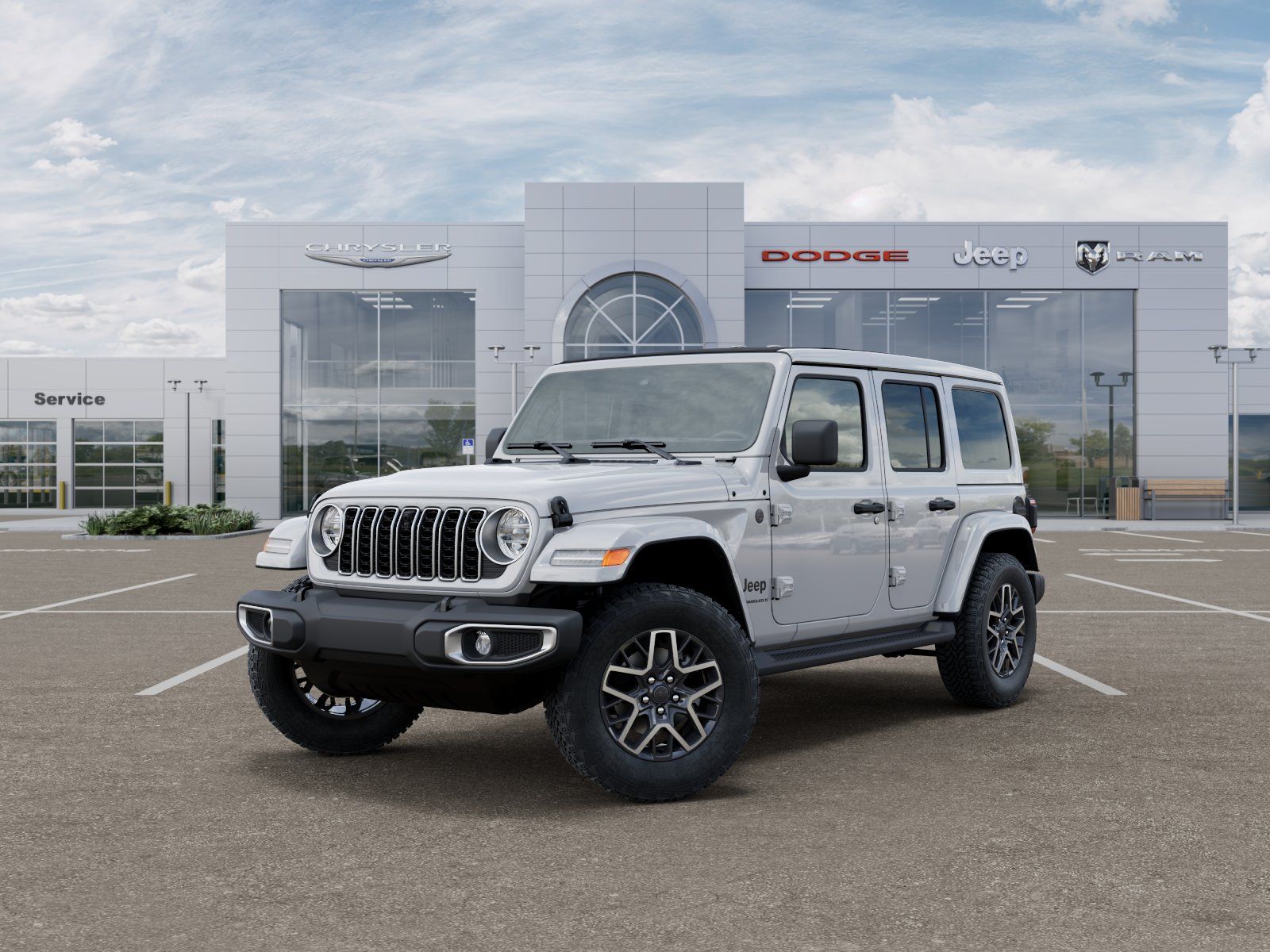 Photo view of 2026 Jeep Wrangler in White