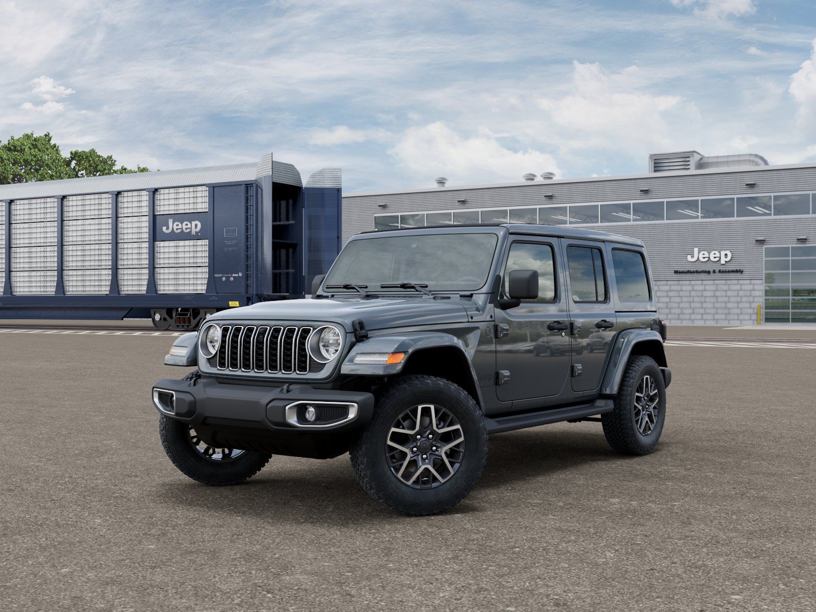Photo view of 2026 Jeep Wrangler in Gray