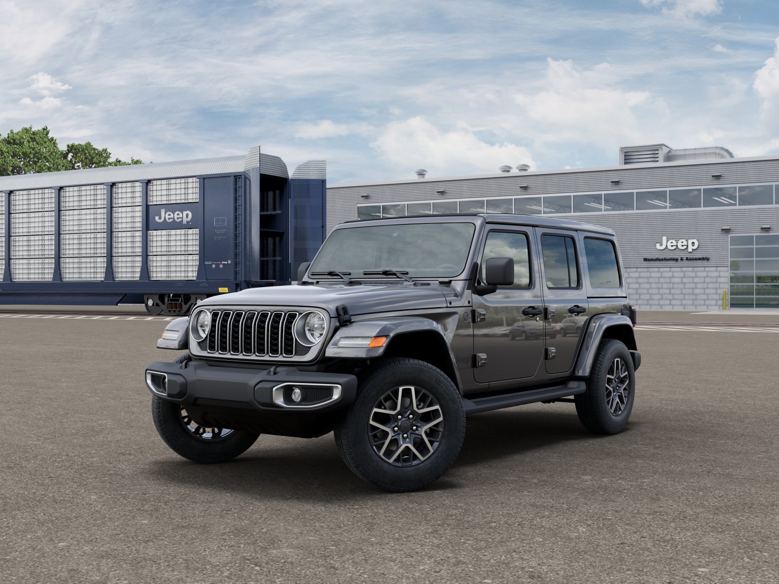 Photo view of 2026 Jeep Wrangler in Gray