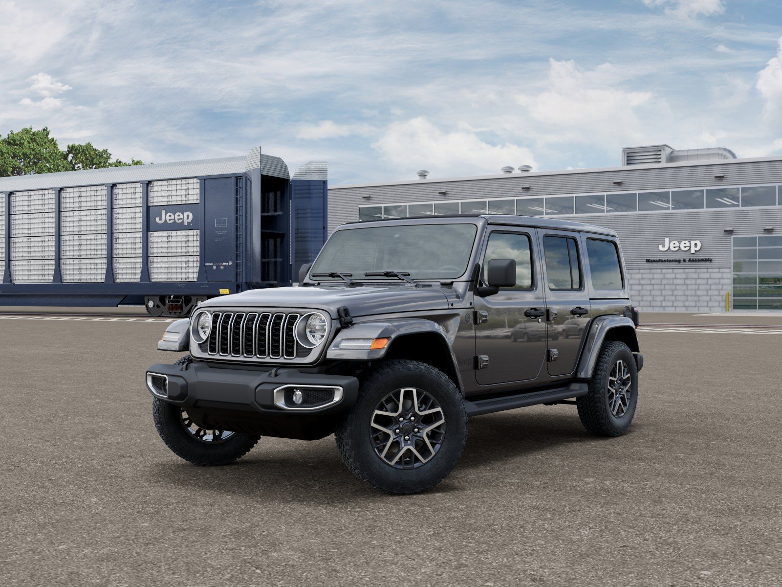 Photo view of 2026 Jeep Wrangler in Gray