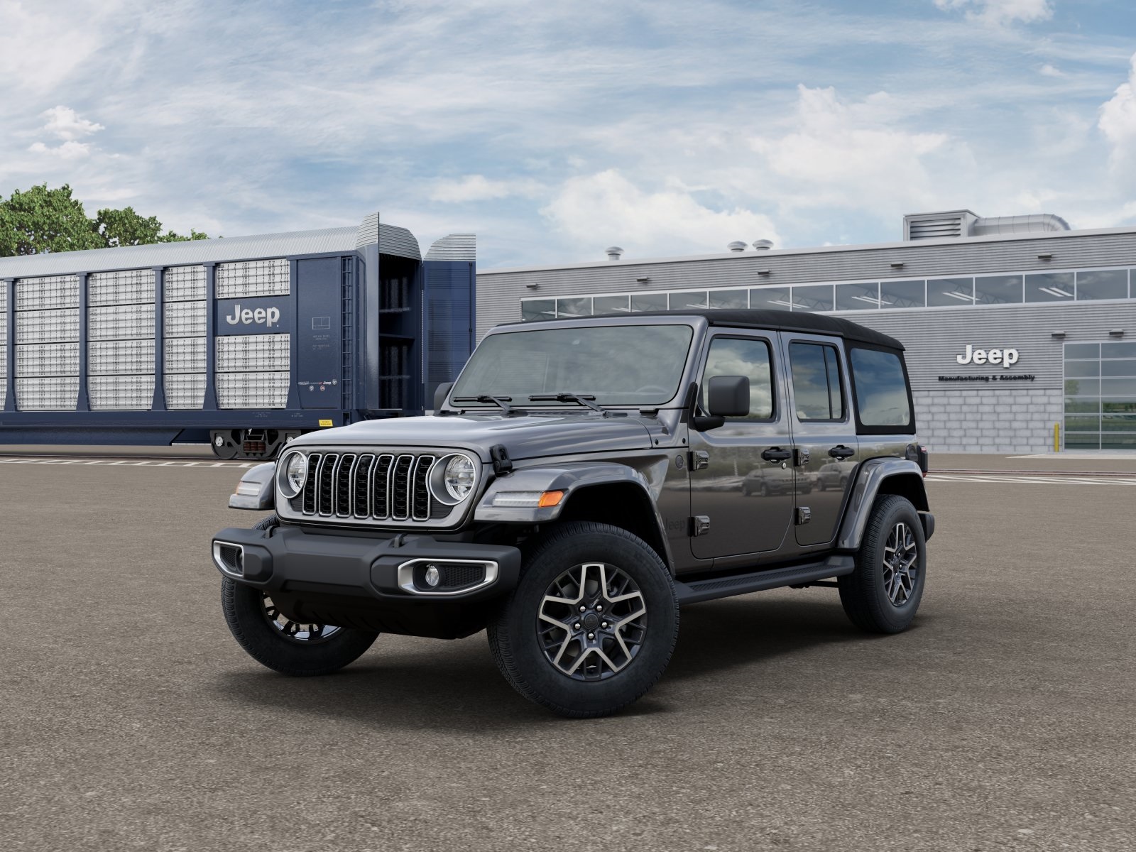 Photo view of 2026 Jeep Wrangler in Gray