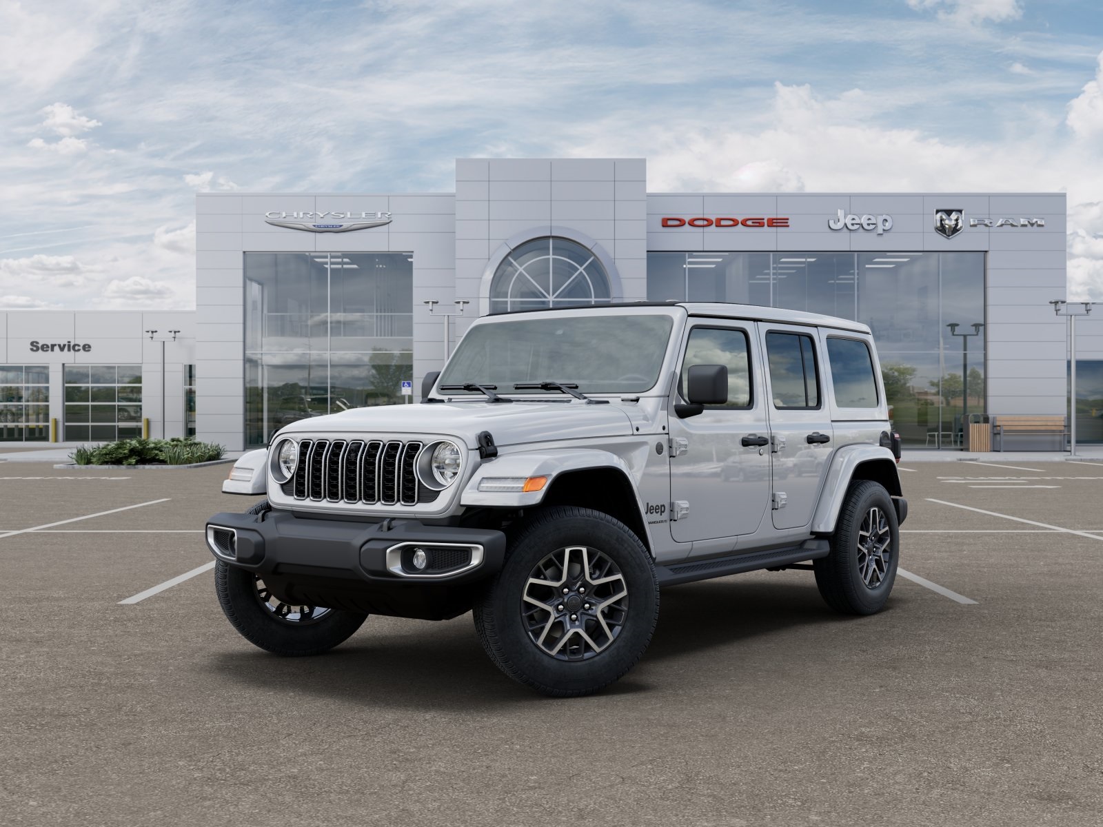Photo view of 2026 Jeep Wrangler in White