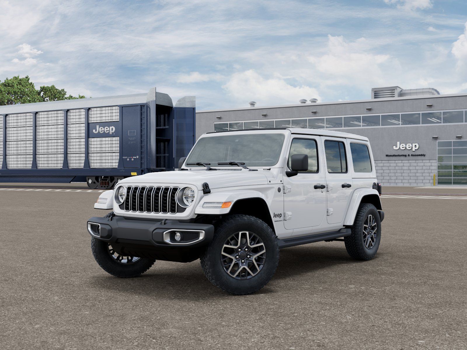 Photo view of 2026 Jeep Wrangler in White