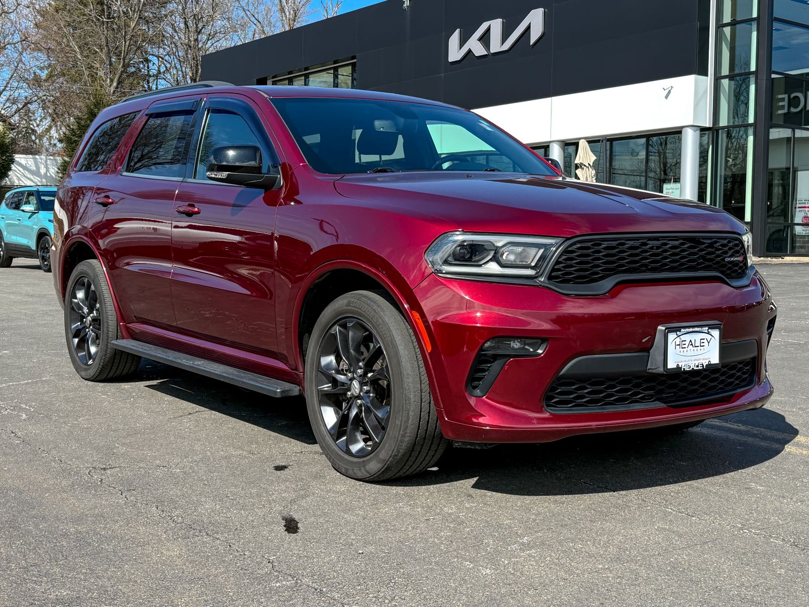 Photo view of 2021 Dodge Durango in Red