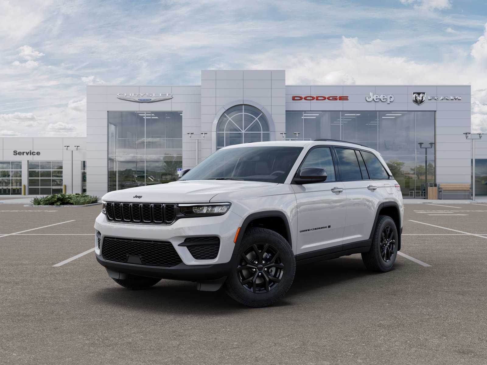 Photo view of 2025 Jeep Grand Cherokee in White