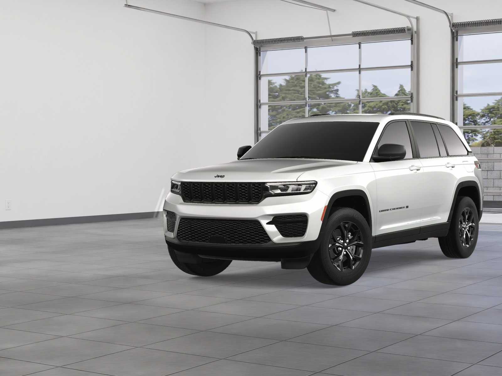 Photo view of 2025 Jeep Grand Cherokee in White