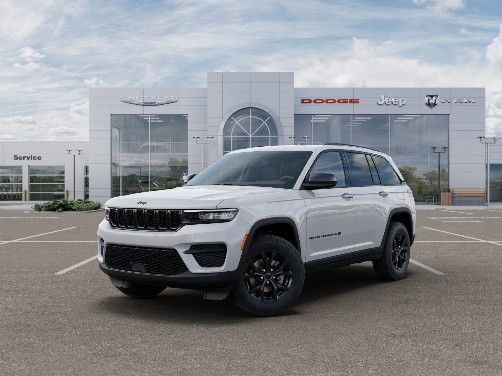 Photo view of 2025 Jeep Grand Cherokee in White