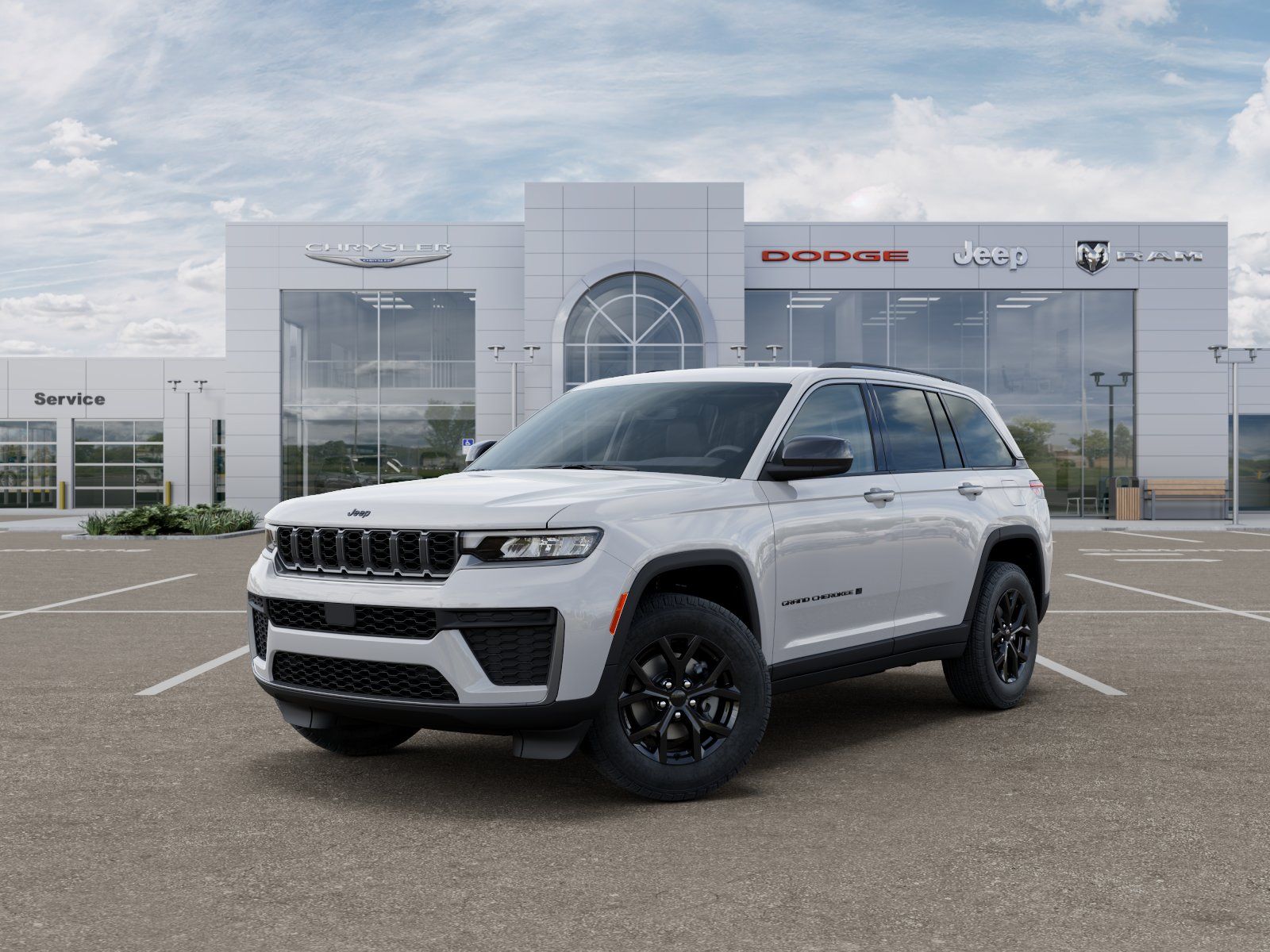 Photo view of 2026 Jeep Grand Cherokee in White