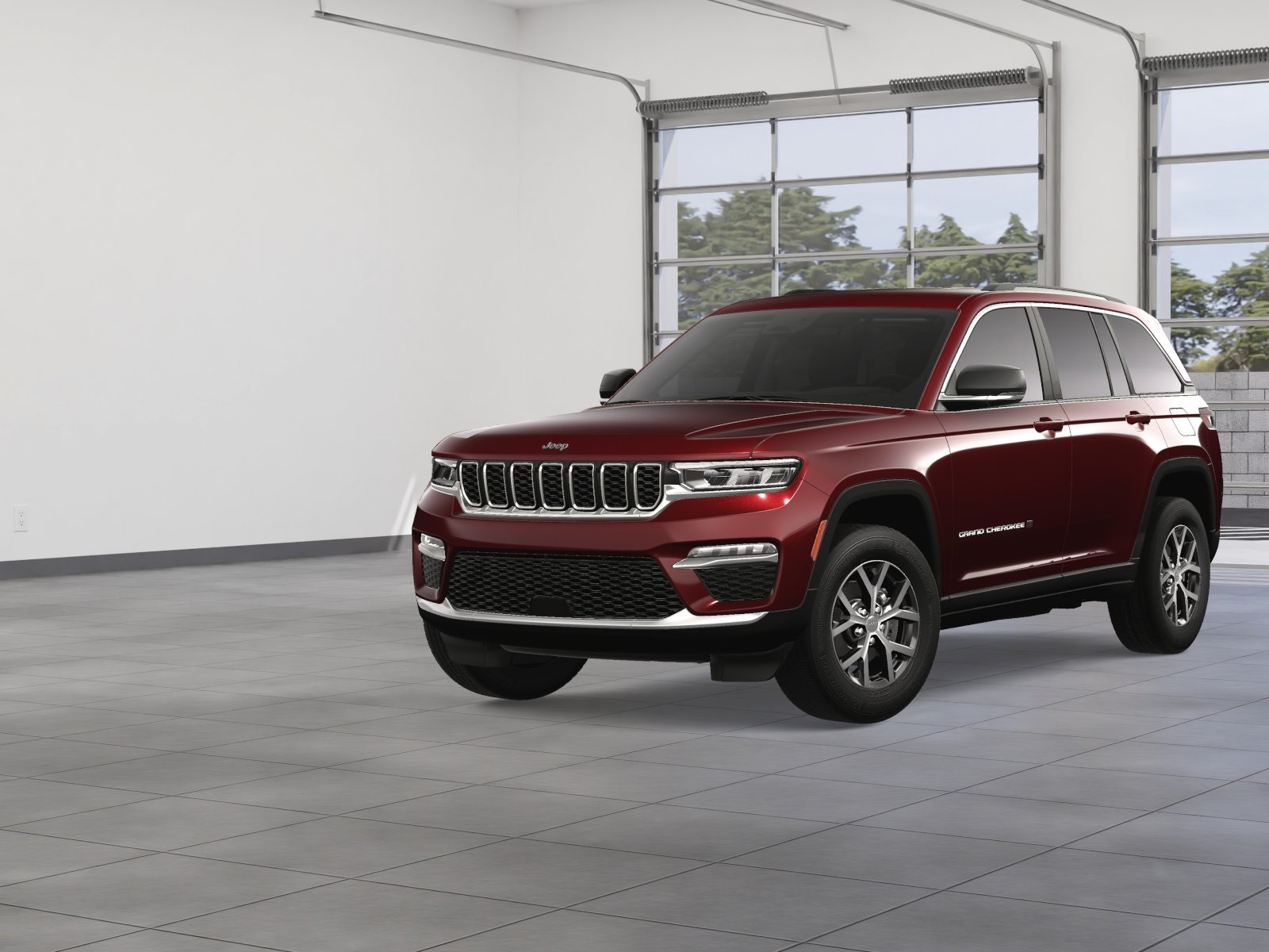 Photo view of 2025 Jeep Grand Cherokee in Red