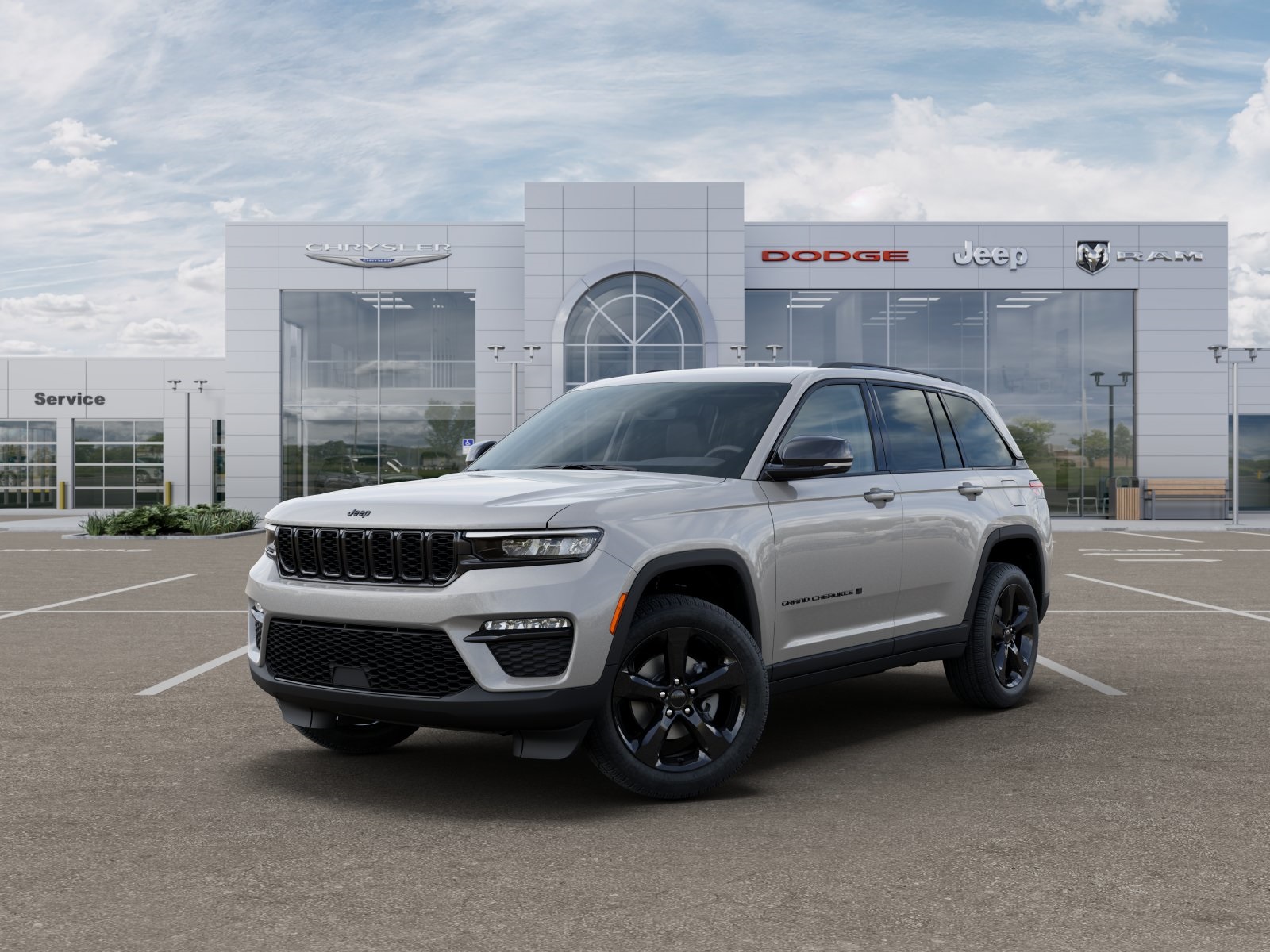 Photo view of 2025 Jeep Grand Cherokee in Silver