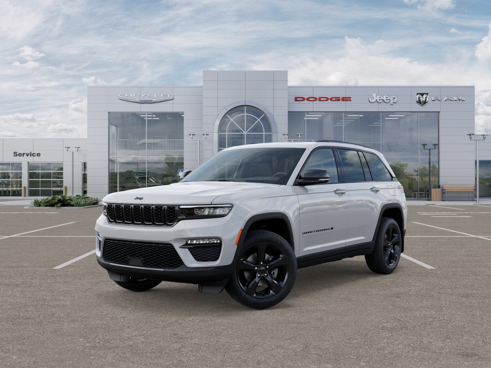 Photo view of 2025 Jeep Grand Cherokee in White