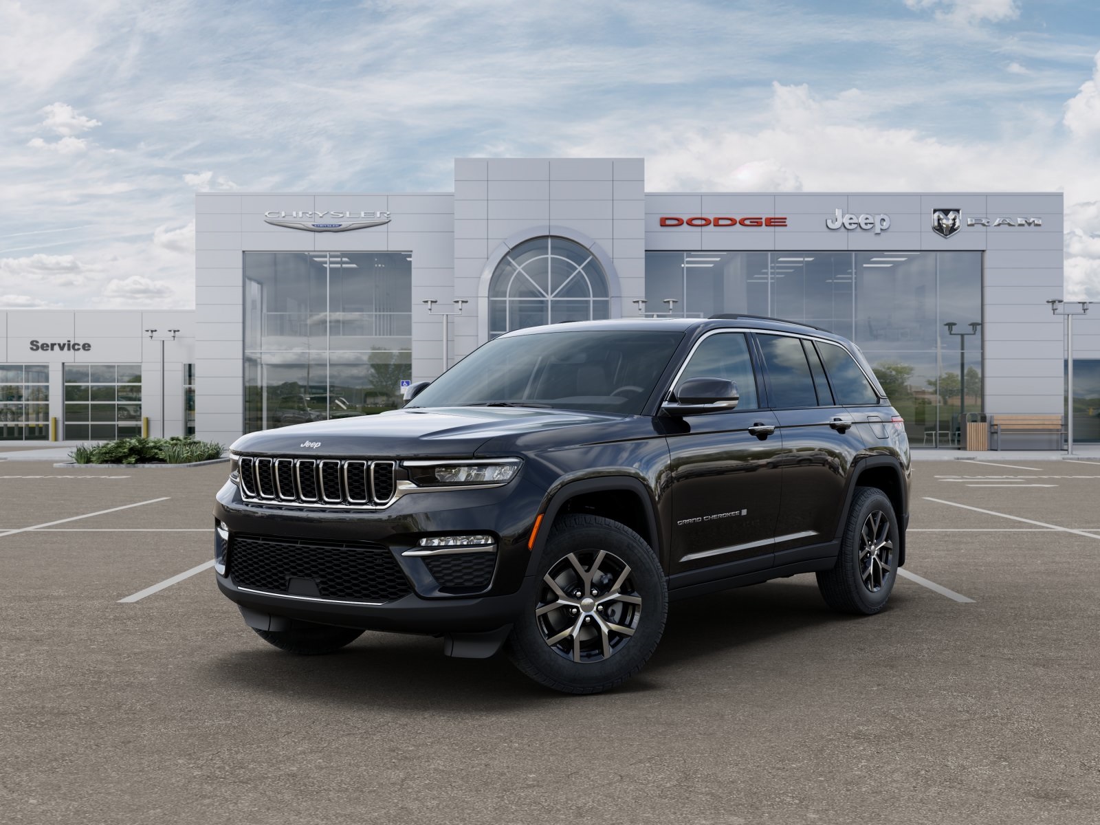 Photo view of 2025 Jeep Grand Cherokee in Black