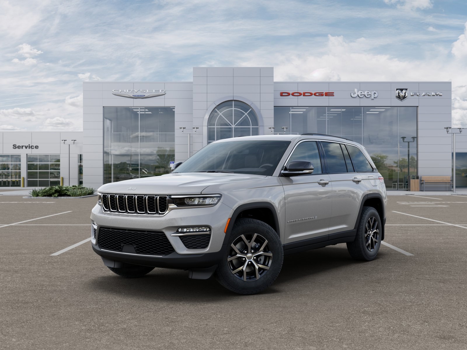 Photo view of 2025 Jeep Grand Cherokee in Silver