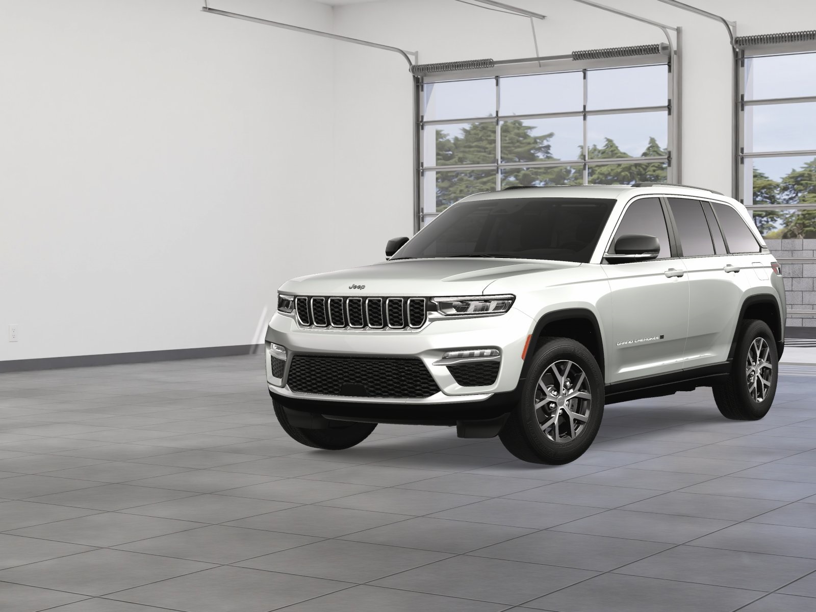 Photo view of 2025 Jeep Grand Cherokee in White